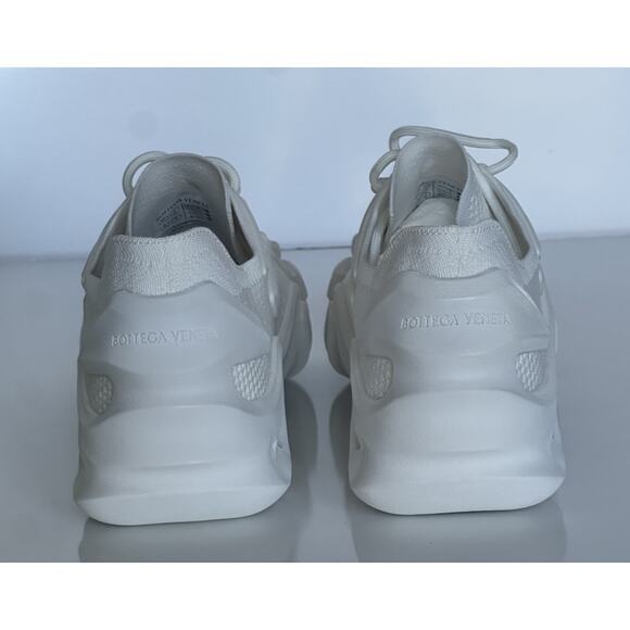 Bottega Veneta Men\'s Tech Knit White Flex Sneakers 9 US (42 Eu) 788808 NIB $890 main image 4